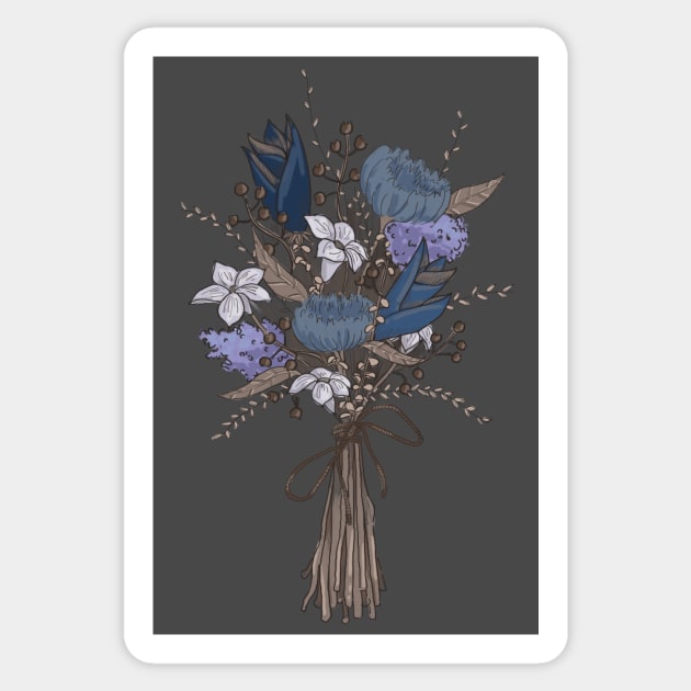 Bouquet Sticker by Moco_Illustrations